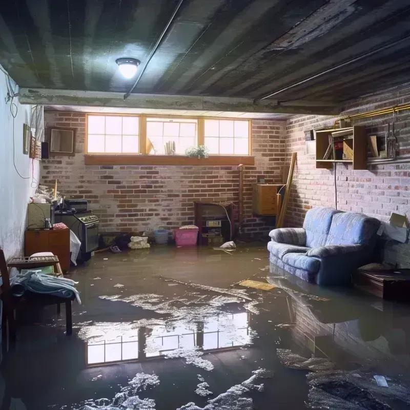 Flooded Basement Cleanup in Lyon County, KS